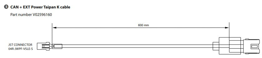 HBS2/DataLog Taipan K Cable