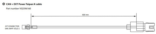 HBS2/DataLog Taipan K Cable